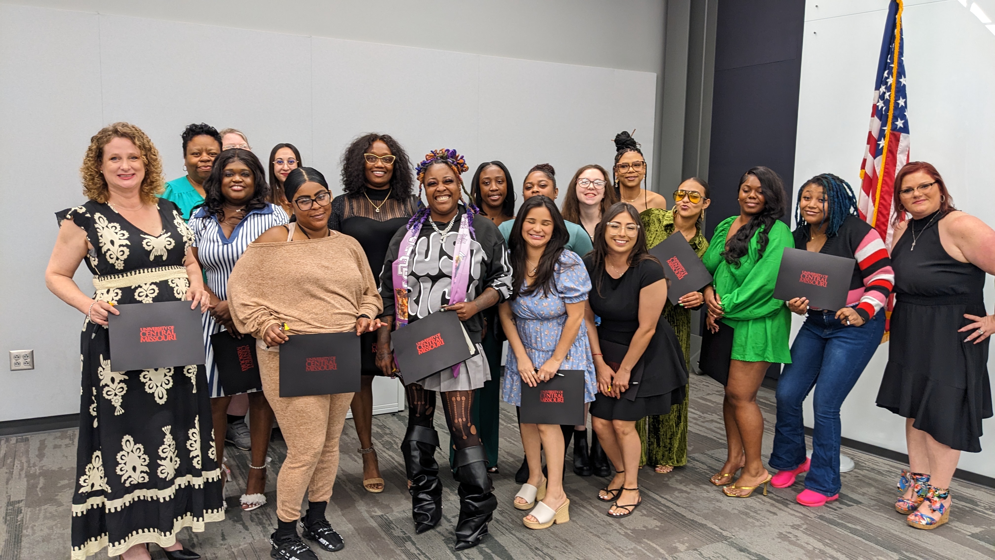 Certificate graduates.