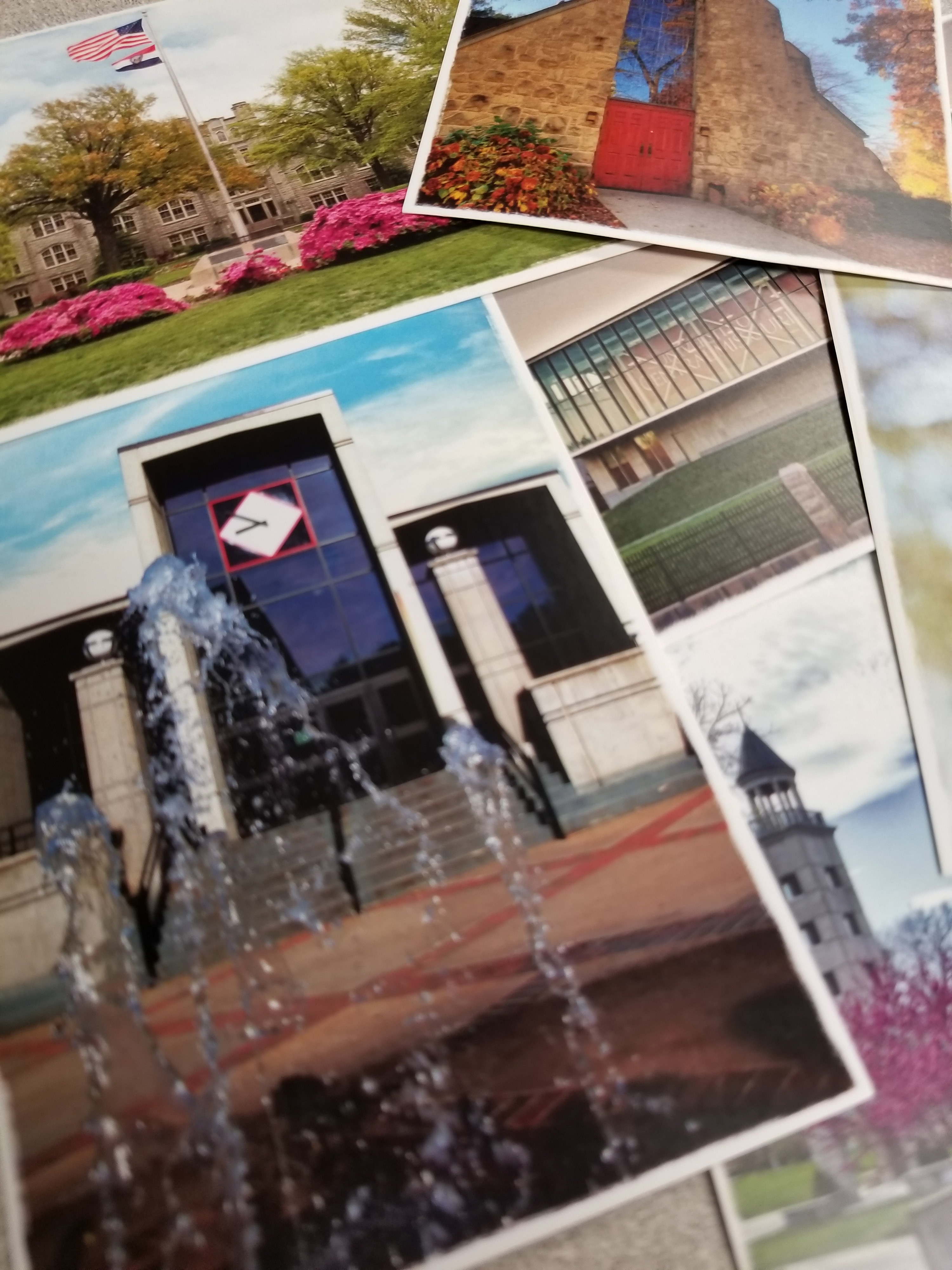 Postcards highlighting UCM